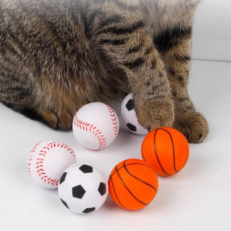 Mini Sports Balls for Dogs and Cats - Pack of 4 - view 4