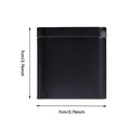 Mini Square Metal Storage Tins with Lids, Pack of 5 - White - view 4