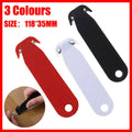Mini Utility Knife Letter Opener for Envelopes and Food Bags - Red - view 2