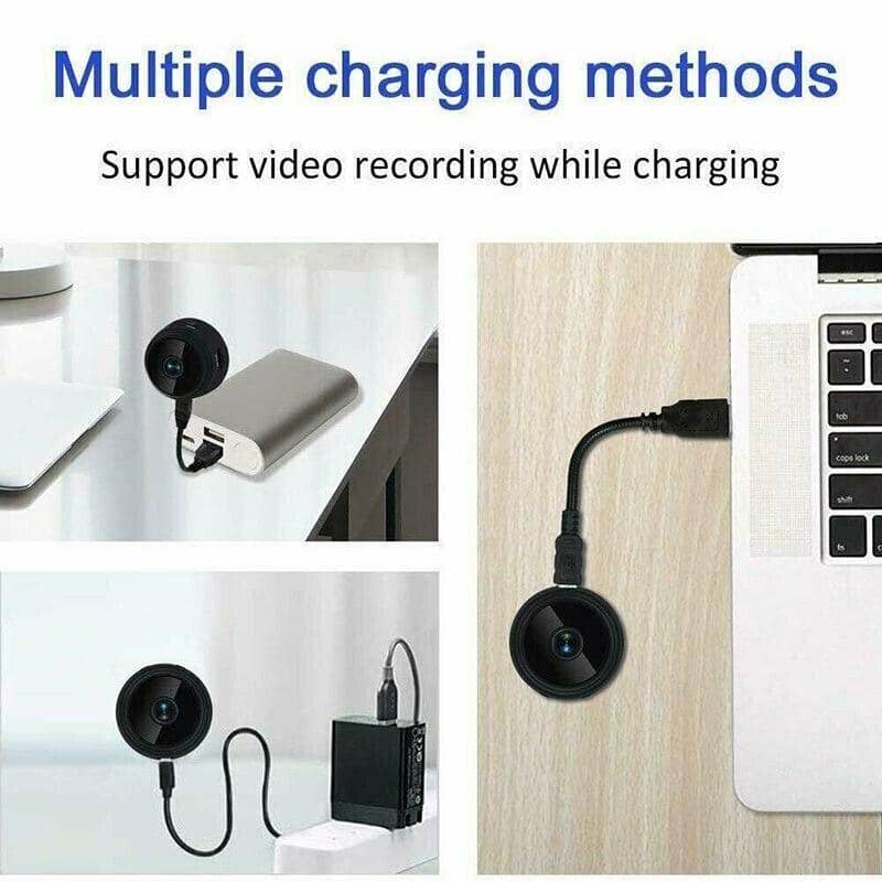 Mini WiFi IP Camera, 1080p Full HD Wireless Home Security Surveillance - view 5