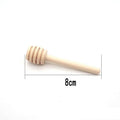 Mini Wooden Honey Dipper Stick for Honey Jar Dispense and Drizzle - Pack of 30 - view 3