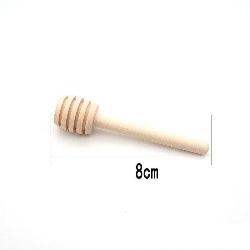 Mini Wooden Honey Dipper Stick for Honey Jar Dispense and Drizzle - Pack of 30 - view 3