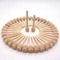 Mini Wooden Honey Dipper Stick for Honey Jar Dispense and Drizzle - Pack of 30 - view 4