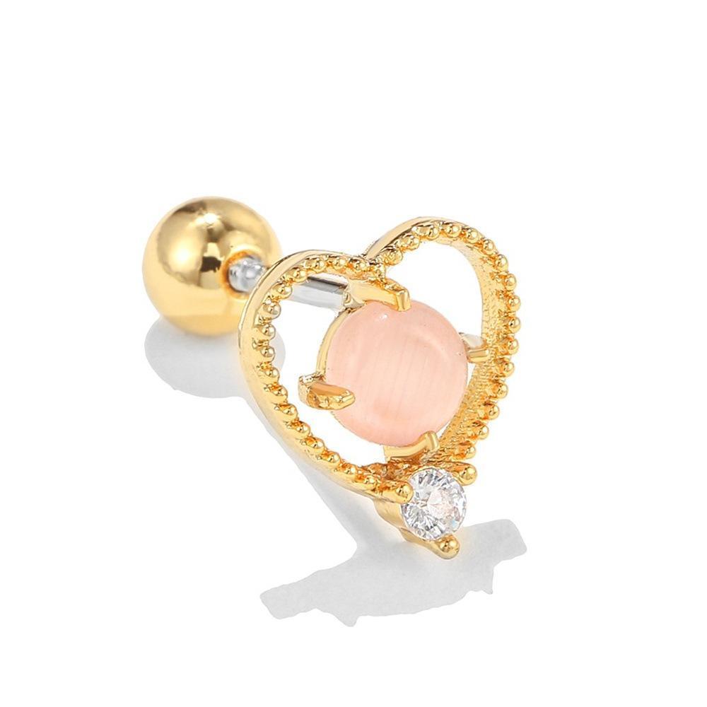 Minimalist Stud Earrings for Women, Alloy 1 Pair - 433-Gold