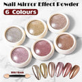 Mirror Effect Nail Powder High Pigment Glitter Nail Art Dust - Number 02 - view 2