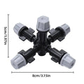 Misting Nozzles with 5 Outlets and 6 mm Connector, Pack of 20 - view 3