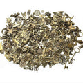 Mixed Tibetan Charms Pendants, 50g - Silver - view 3