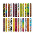 Mixed Wrist Snap Slap Bands for Party Bag Fillers - Pack of 30 - view 3