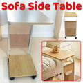 Mobile Coffee Table with Wheels, Tea Table and Computer Desk for Living Room