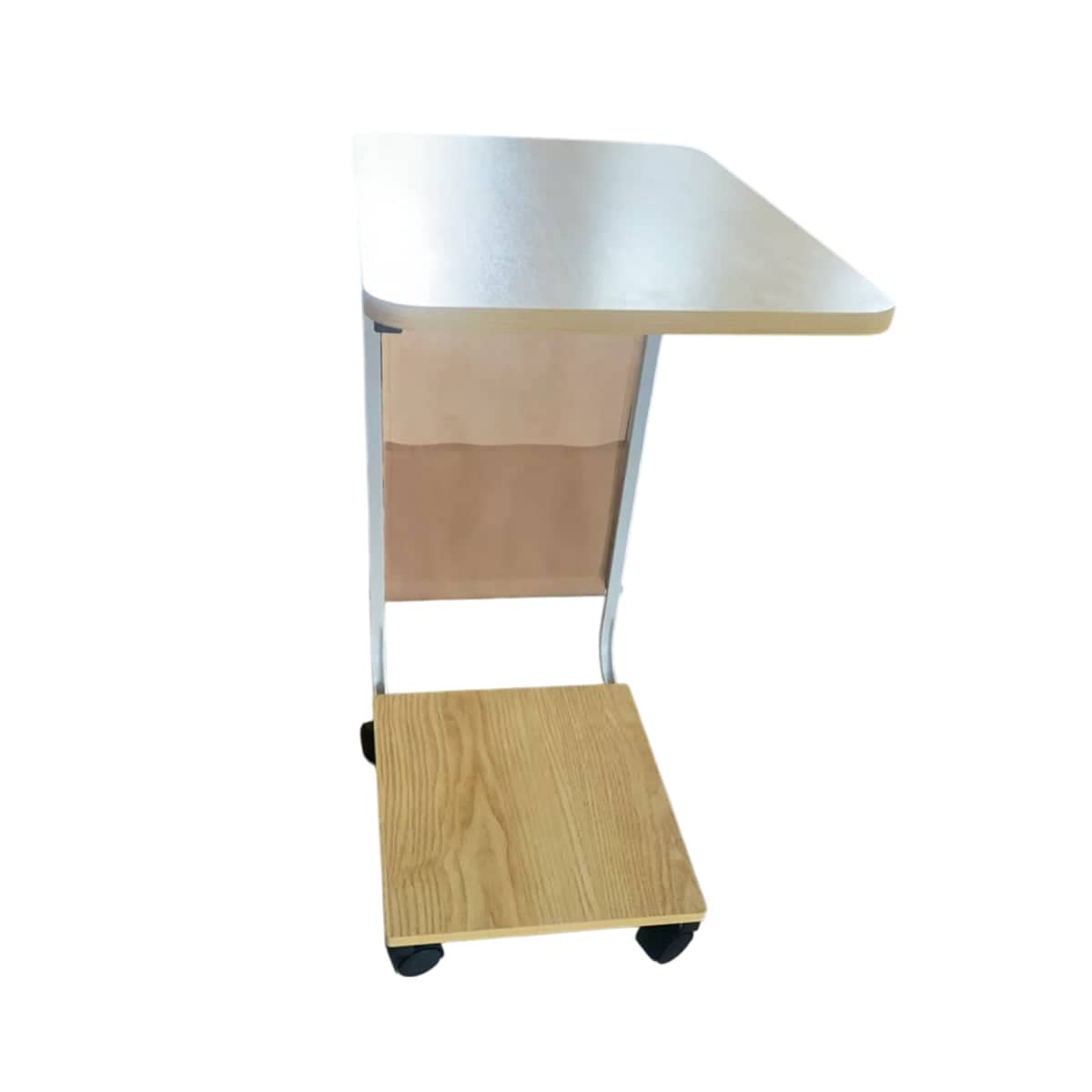 Mobile Coffee Table with Wheels, Tea Table and Computer Desk for Living Room - view 2