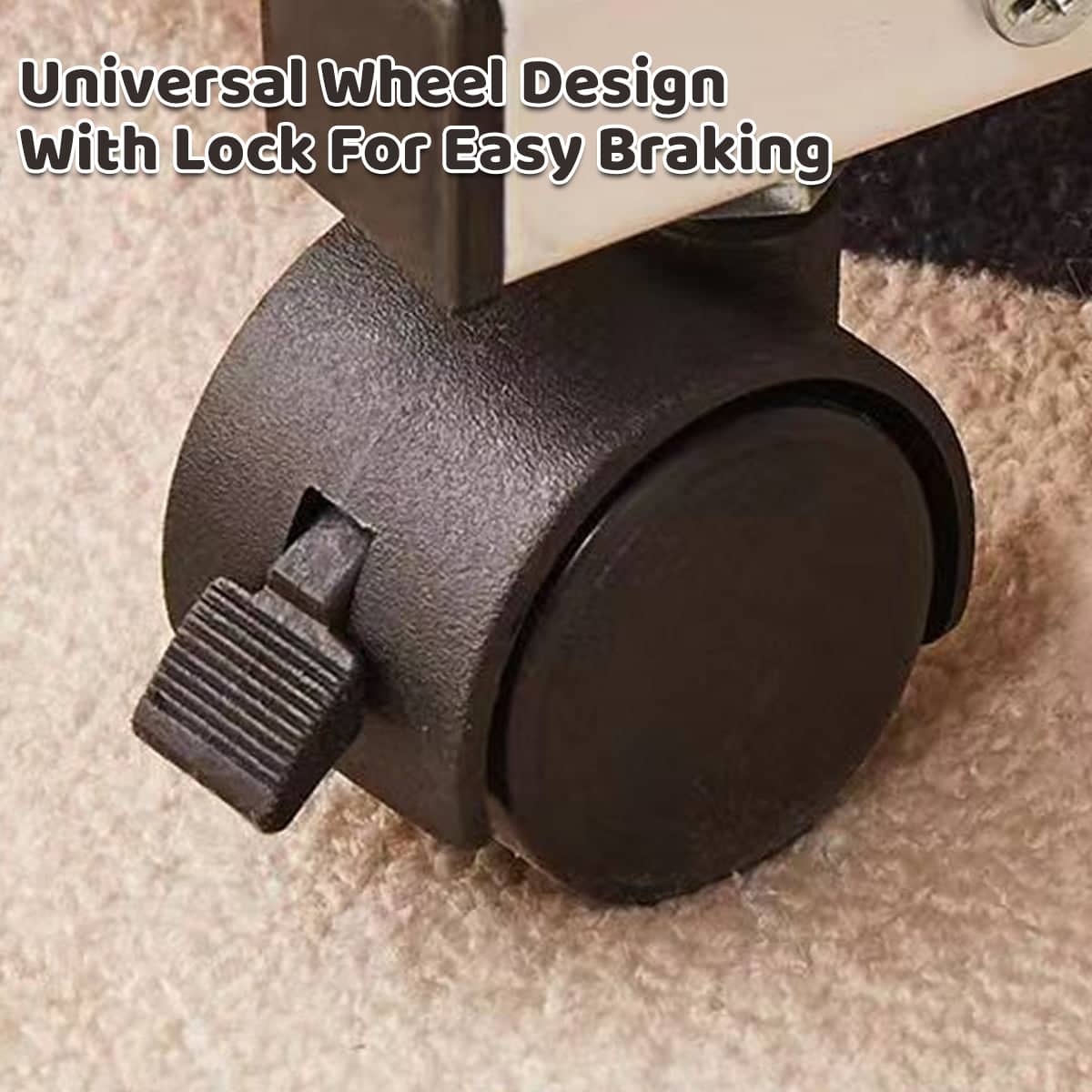 Mobile Coffee Table with Wheels, Tea Table and Computer Desk for Living Room - view 5