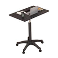 Mobile Height Adjustable Table with Wheels for Home Office, 59 to 80 cm - view 2