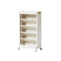Mobile Rolling Bookshelf 5 Tier Storage Rack, 40 x 20 x 70.5 cm - view 2