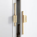 Modern Alloy Cabinet Handle, Anodised Finish - Black, Small (199 mm Long) - view 5