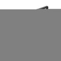 Modern Wardrobe Cabinet Door Handle, Zinc Alloy Drawer Pull - Silver, 128 mm Hole Spacing - view 3