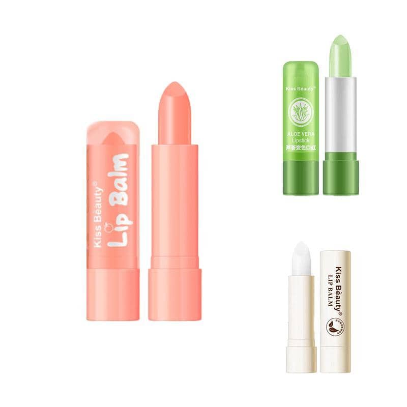 Moisturising Lip Balm Stick for All Skin Types - Peach - view 3
