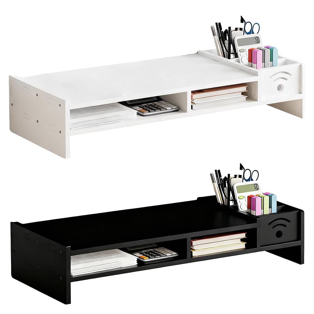 Monitor Riser Stand, Multi-Function - White - view 3