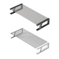 Monitor Stand Riser with Tempered Glass Top, Metal Frame, 51 x 21.5 x 8 cm - White - view 3