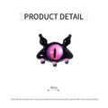 Monster Eye Open Ring for Women - Black with Pink Eye - view 3