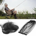 Mosquito Head Net Insect Mesh Hat for Fishing and Camping - Black, Single - view 4