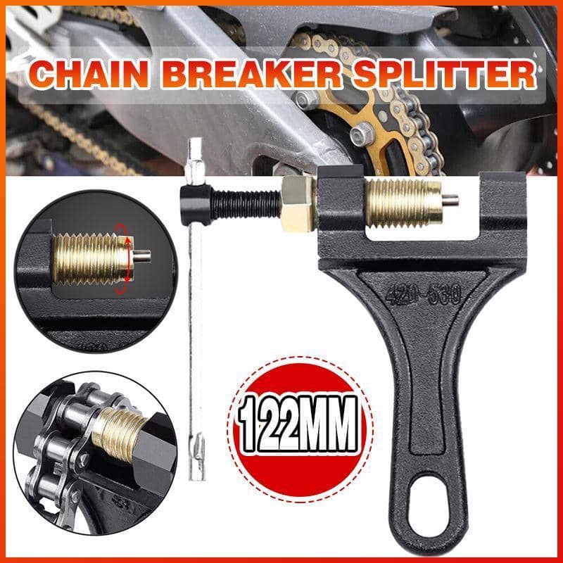Motorcycle Chain Breaker Splitter Tool for 420, 428, 520, 525 and 530 Chains