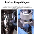 Motorcycle Fork Oil Seal Driver Tool Set - 39-50mm Range - view 5