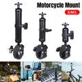 Motorcycle Handlebar Camera and Phone Mount - Black, Size M (Arm 12.5 cm, Overall 20 cm) - view 2