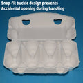 Moulded Pulp Egg Tray, 8 Slot - White, Pack of 200 - view 5