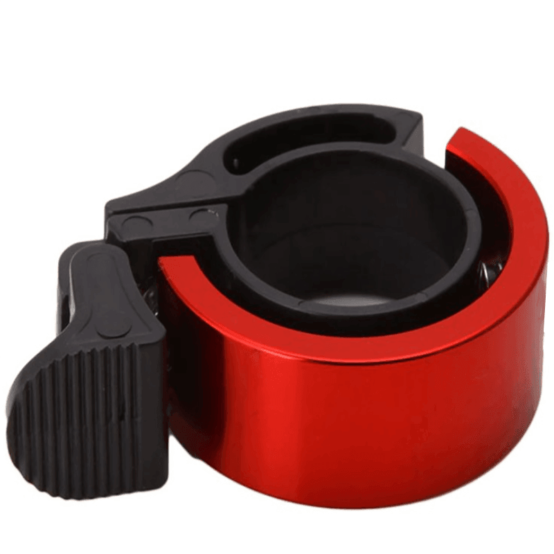 Mountain Bike Bell O-Shape Slim Style - Red - view 13