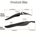 Mountain Bike Mudguards, Front and Rear Fenders for Bicycles - view 3