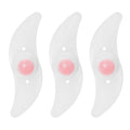 Mountain Bike Spoke Lights, Silicone LED Wheel Lights, Pack of 3 - Red