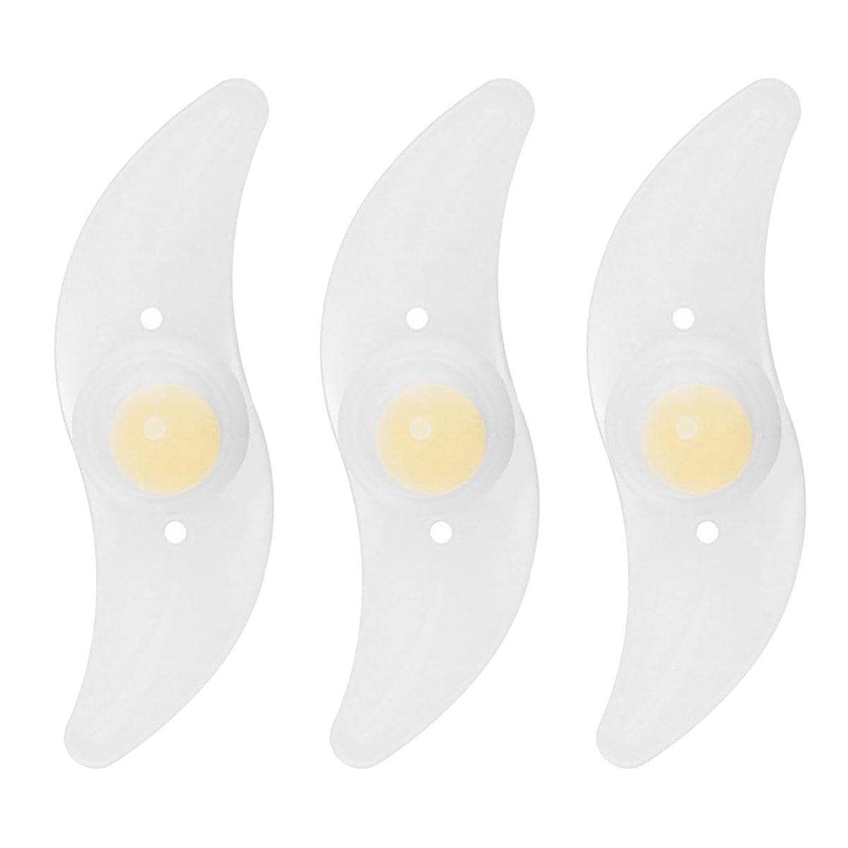 Mountain Bike Spoke Lights, Silicone LED Wheel Lights, Pack of 3 - Yellow