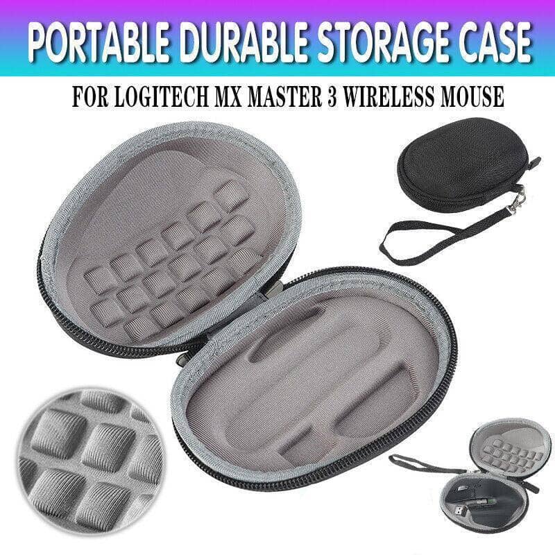 Mouse Travel Case with Foam Protection for Logitech MX Master 3, G602 and G700S