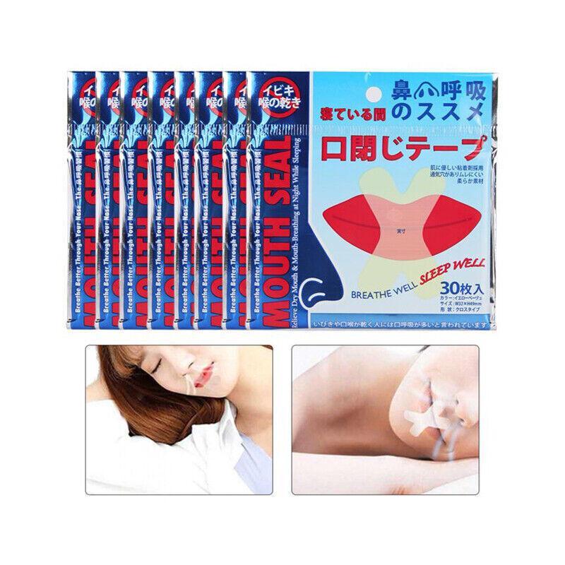 Mouth Tape Anti-Snore Sleep Strips for Adults - 60 Pack - view 12