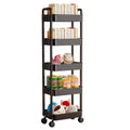 Movable Rolling Storage Trolley Cart - 5 Layers