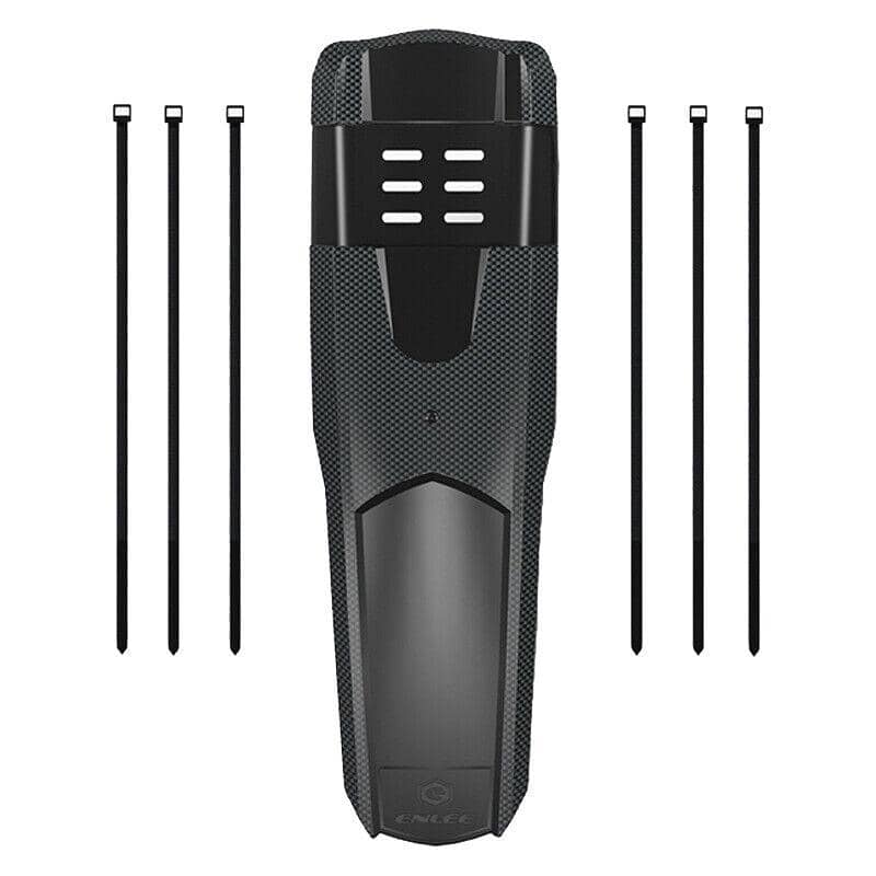 MTB Bike Mudguard Fender, Black - Single