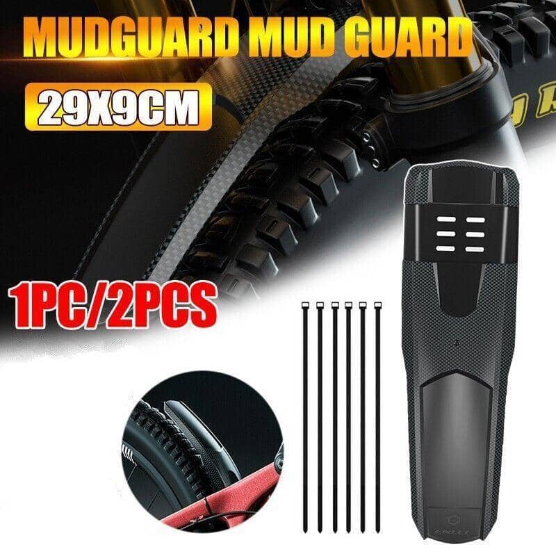 MTB Bike Mudguard Fender, Black - Single - view 2