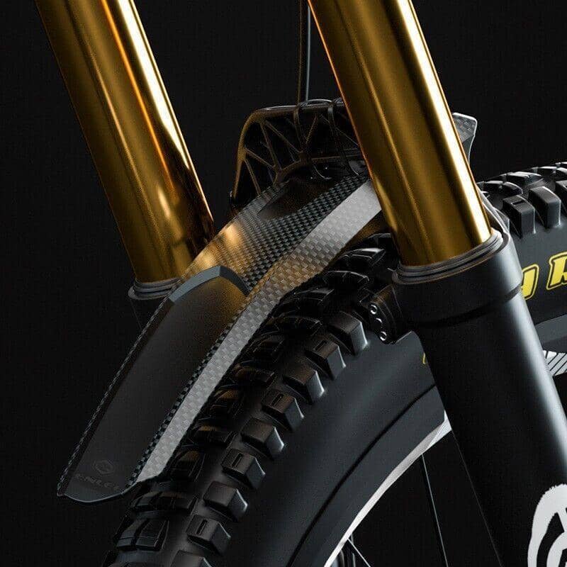 MTB Bike Mudguard Fender, Black - Single - view 5