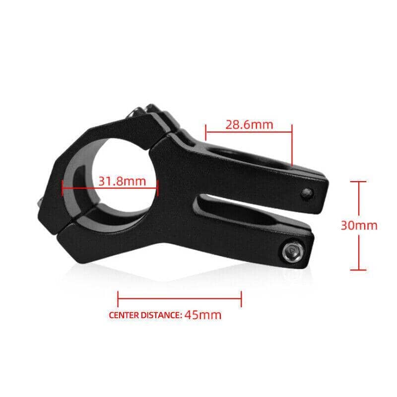 MTB Mountain Bike Handlebar Stem 31.8mm Aluminium Alloy - Gold - view 4