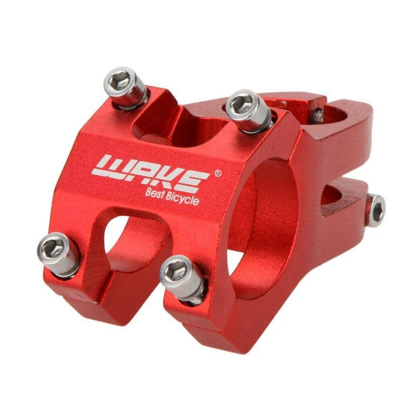 MTB Mountain Bike Handlebar Stem 31.8mm Aluminium Alloy - Red