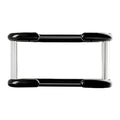 Mug and Cup Organiser, Two-Tier Countertop Rack - Black