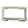 Mug and Cup Organiser, Two-Tier Countertop Rack - White