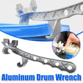 Multi Function Aluminium Drum Wrench Cap Opener and Bolt Tool Labour Saving for Home Maintenance