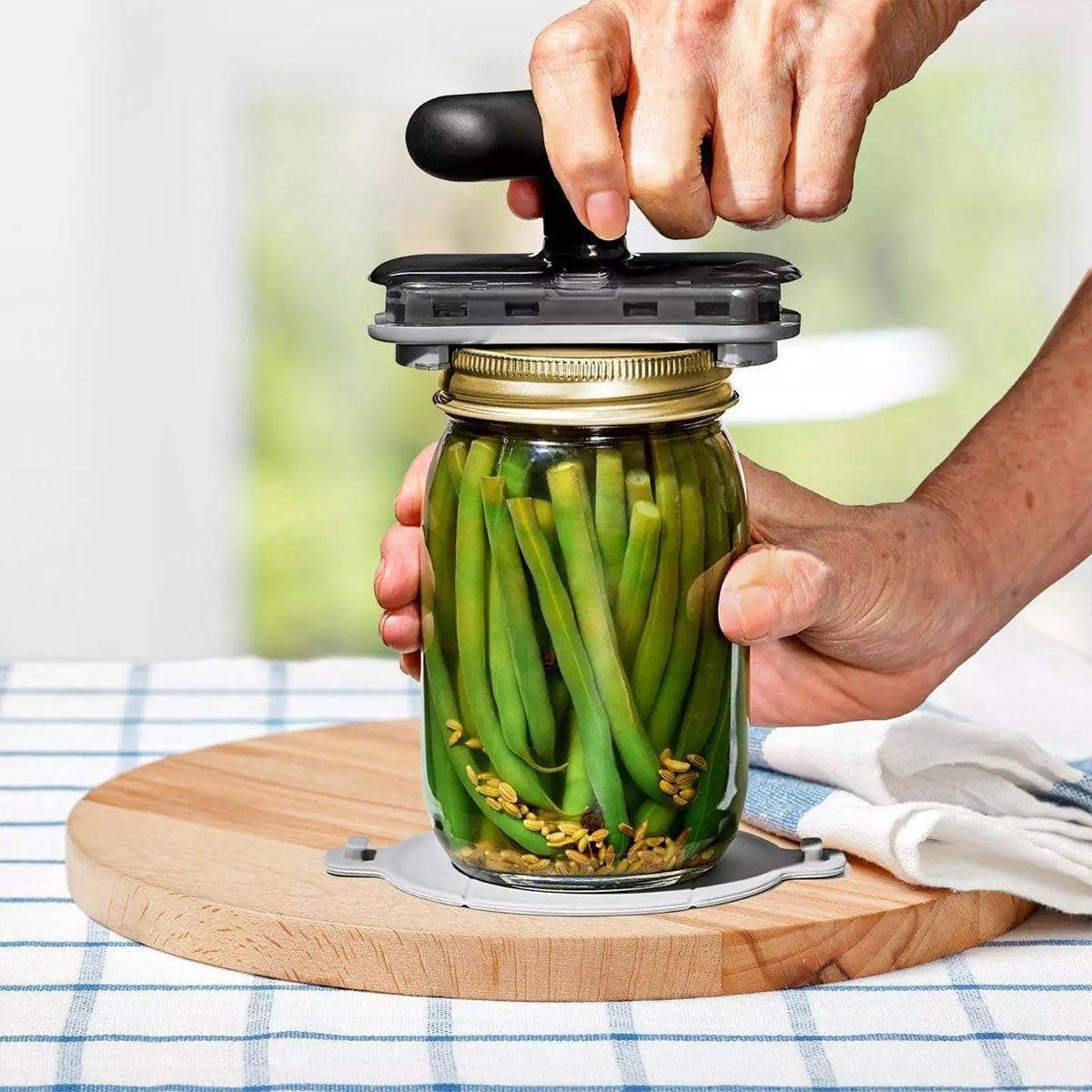 Multi Function Bottle Opener for Jars, Cans and Screw Caps - view 4