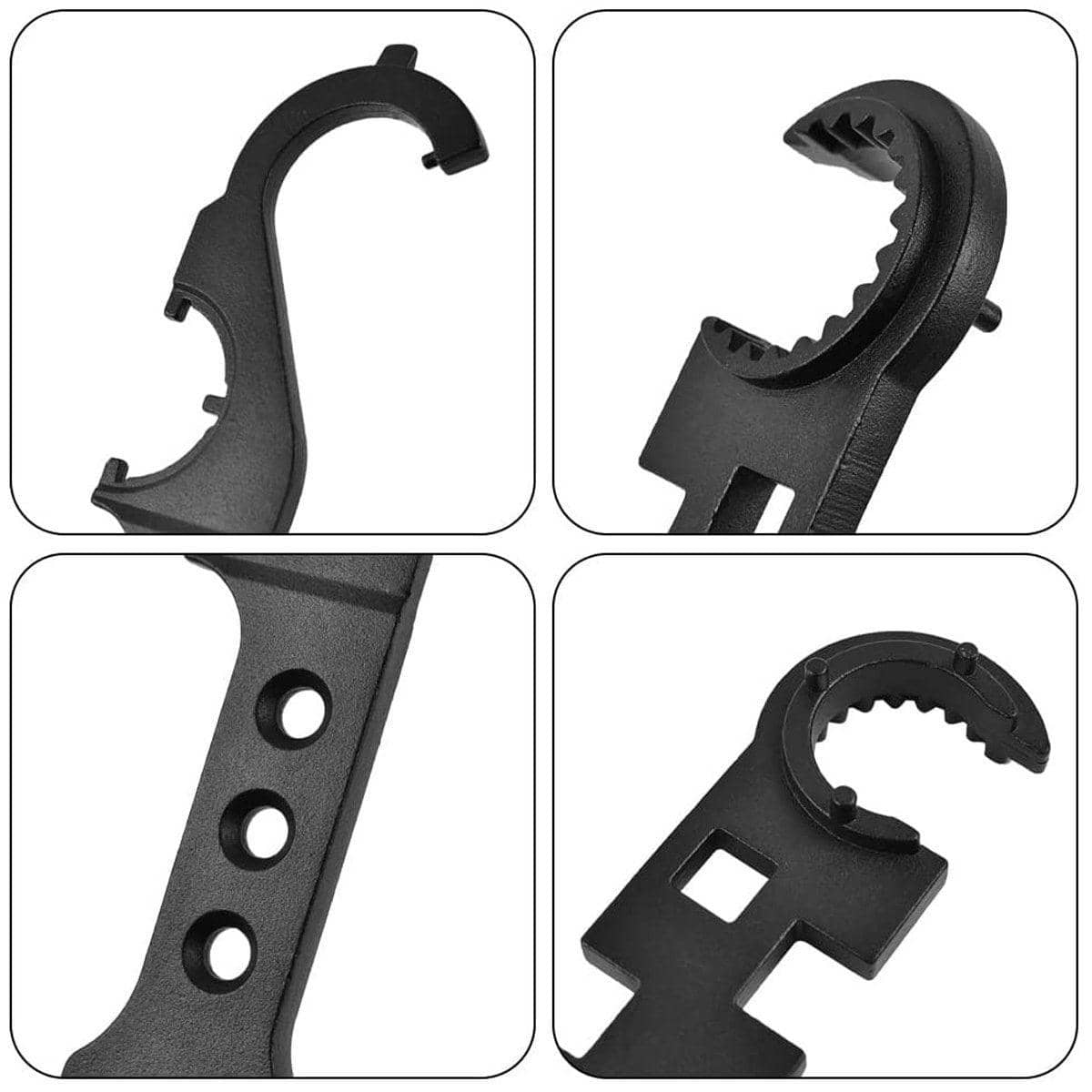 Multi-Function Combination Wrench - 312 mm, Black - view 4