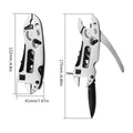 Multi Function Folding Pocket Pliers and Screwdriver, Stainless Steel Camping Tool 122 x 41 mm - view 3
