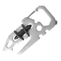 Multi-Function Pocket Tool Card in Stainless Steel - Silver