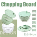 Multi-Function Vegetable and Fruit Dehydrator, Slicer, Shredder and Salad Spinner
