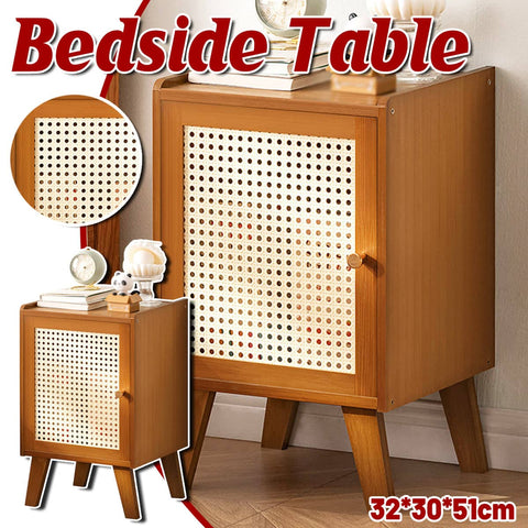 Multi Functional Bedside Table Storage Cabinet for Bedroom