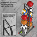 Multi-Layer Iron Frame Basketball Storage Rack for Sports Gear - view 5